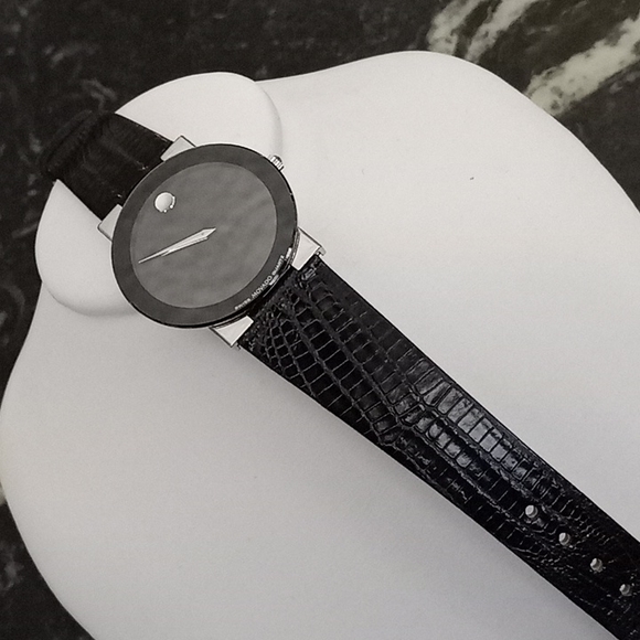Movado Other - Almost brand new Movado museum special edition, W/ brand new Teju lizard Band